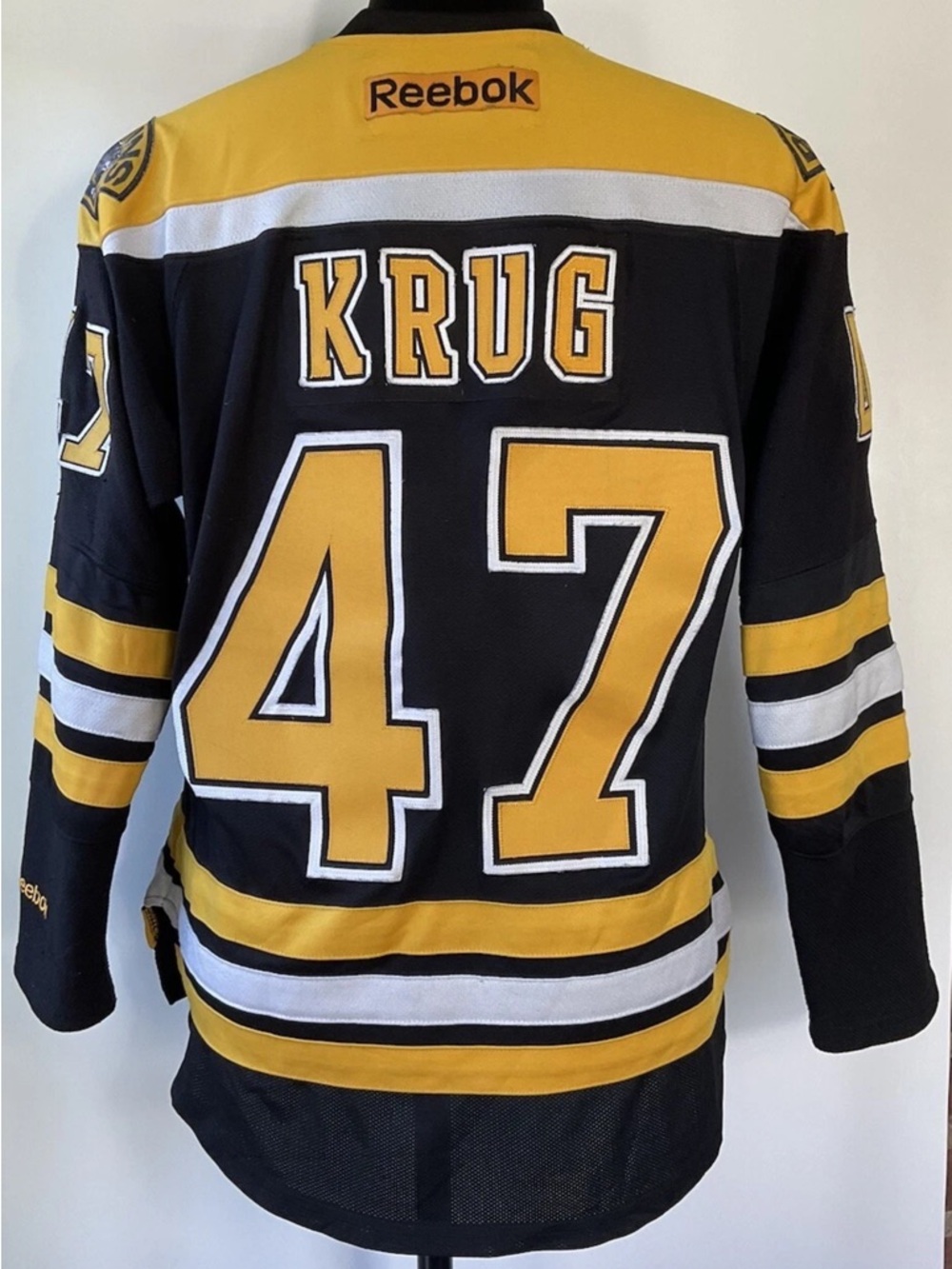Reebok Boston Bruins Torey Krug Stitched Jersey Size Small - Picture 3 of 13